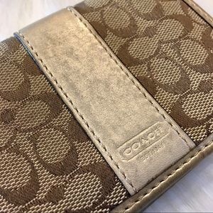 COACH Small Single Fold ID/Credit Card Wallet